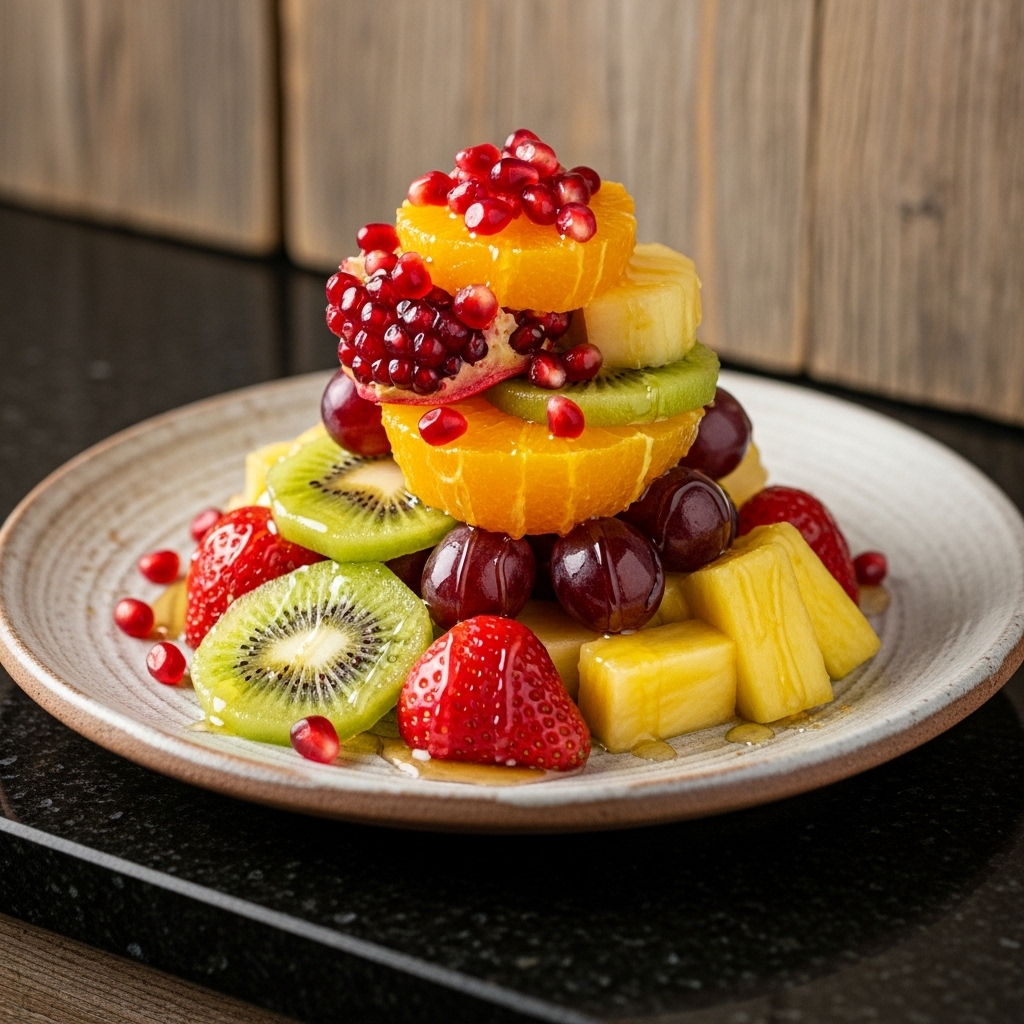 Aphrodite’s Honey-Kissed Fruit Salad