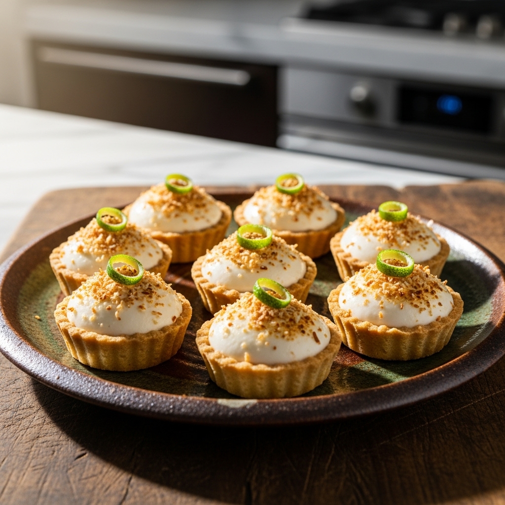 Brazilian Coconut Mousse Tartlets