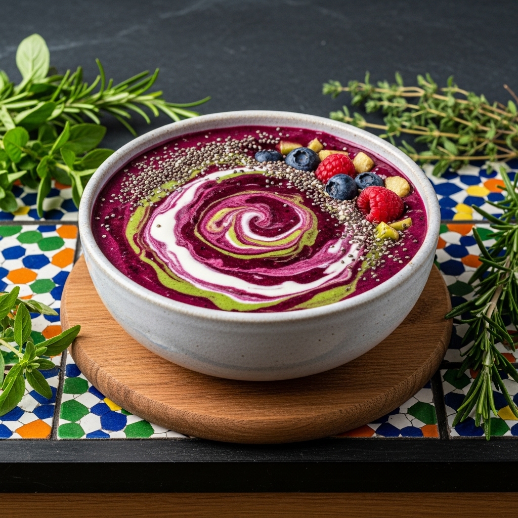 Vibrant Nordic Smoothie for Keto Diet