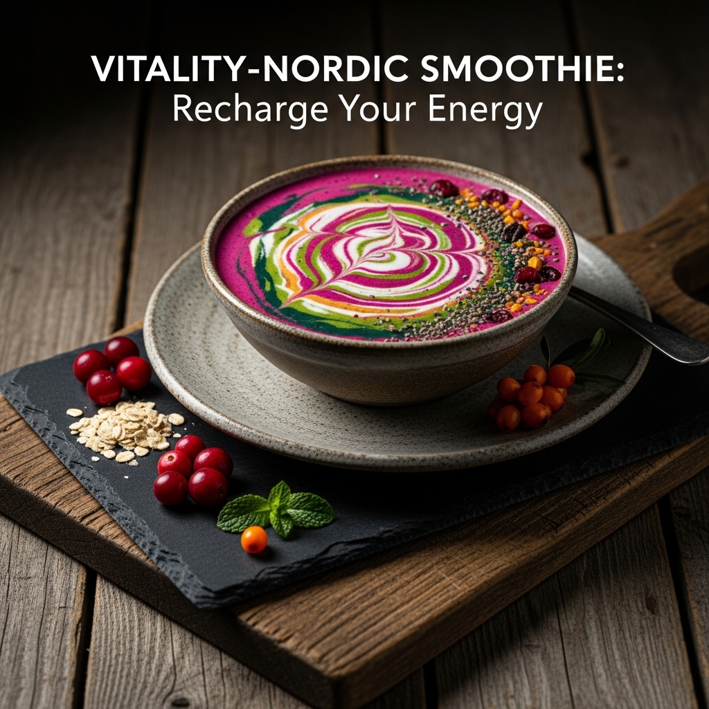 Vitality Nordic Smoothie – Recharge Your Energy