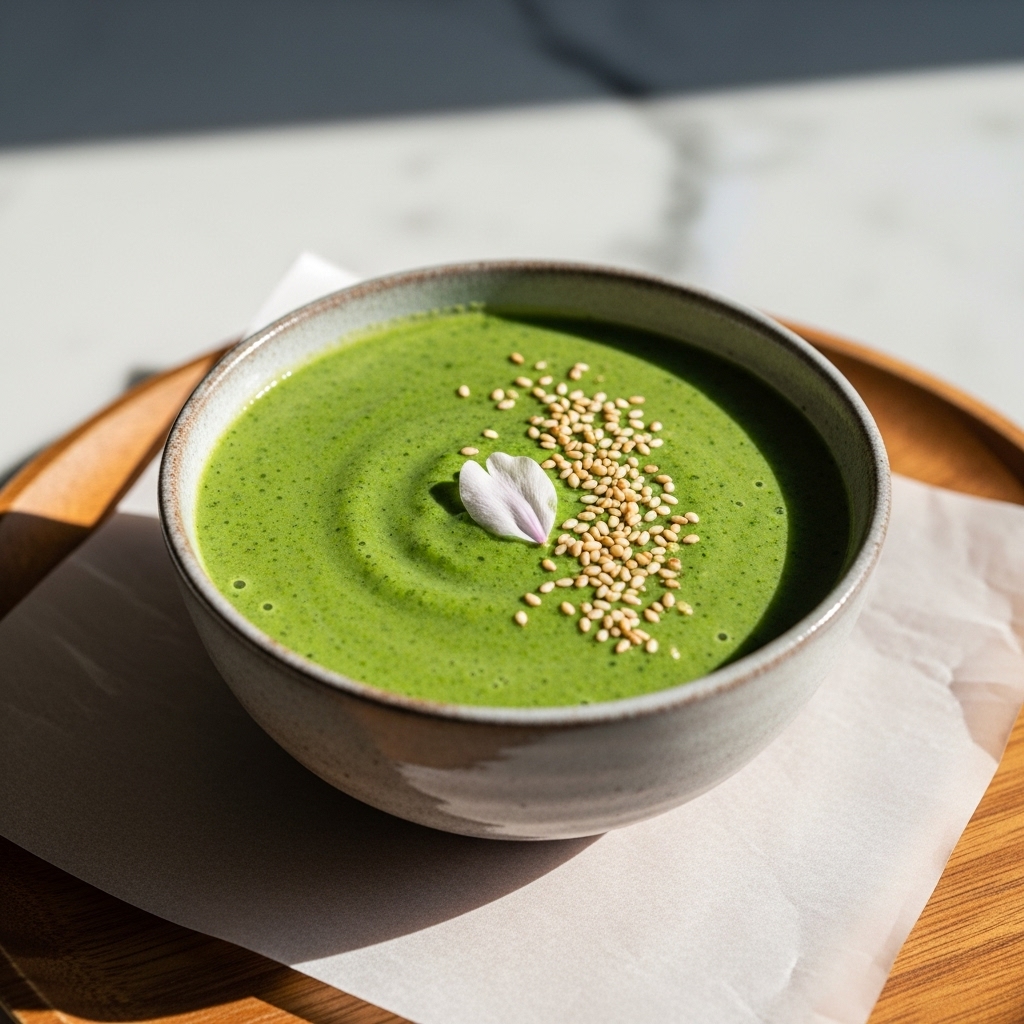 Vibrant Japanese Detox Green Smoothie
