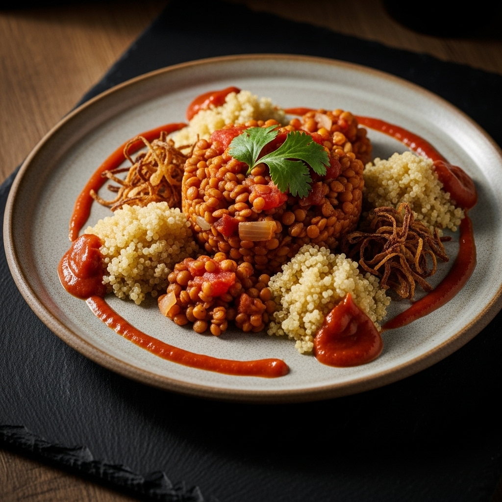 Mouthwatering Egyptian Lentil Stew with Gluten-Free Quinoa (Kushari) – A Culinary Adventure!