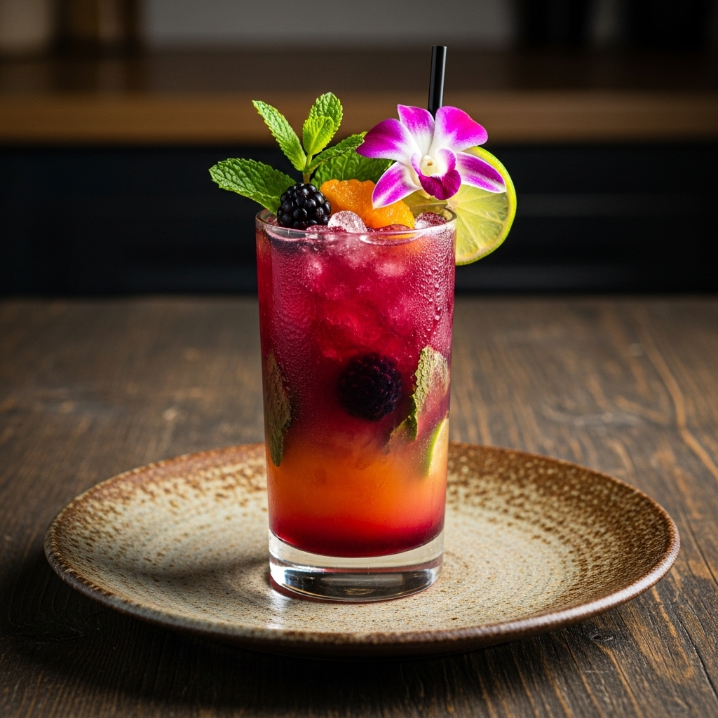 Amazonian Sunset Mojito