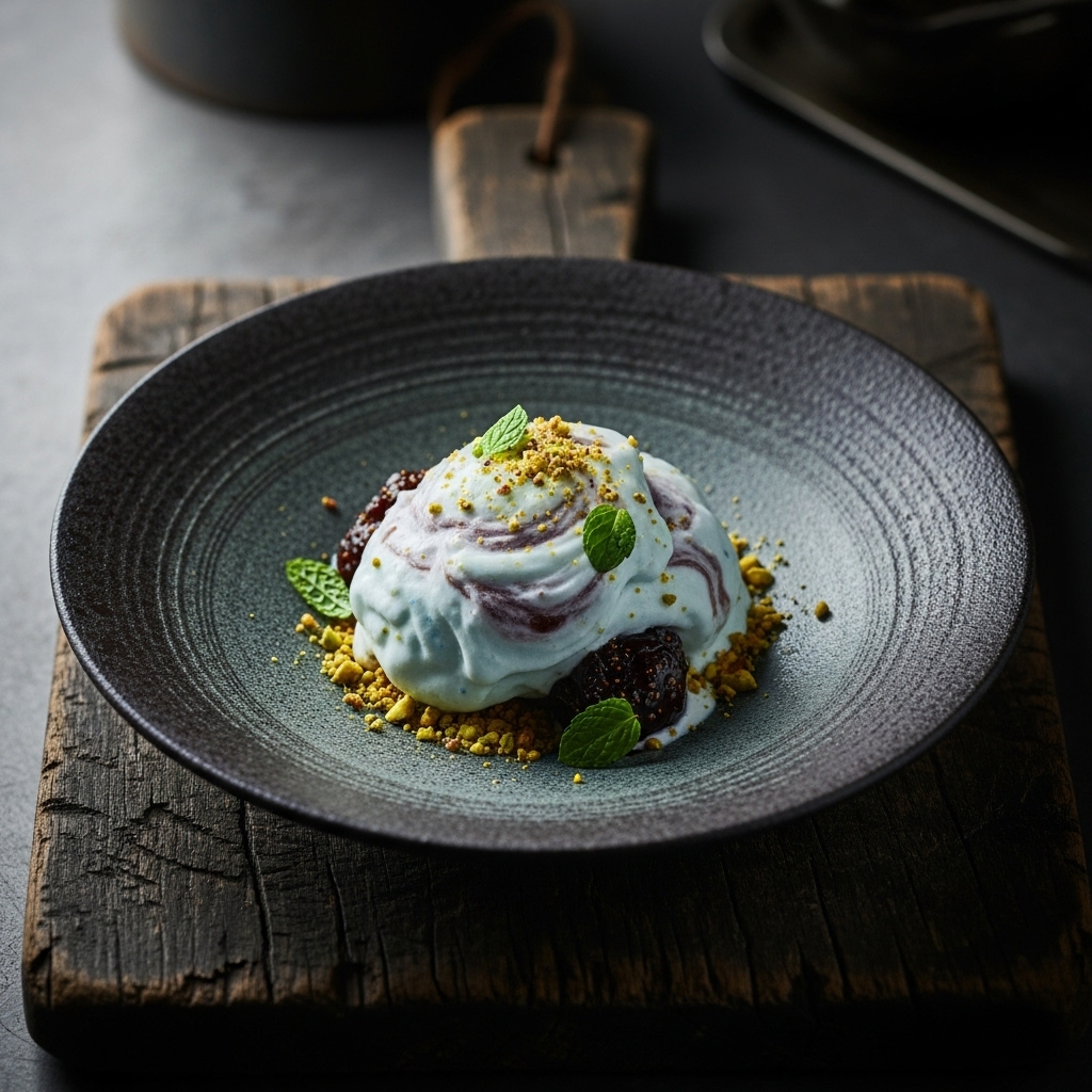 Aegean Delight: Vegan Greek Frozen Treat