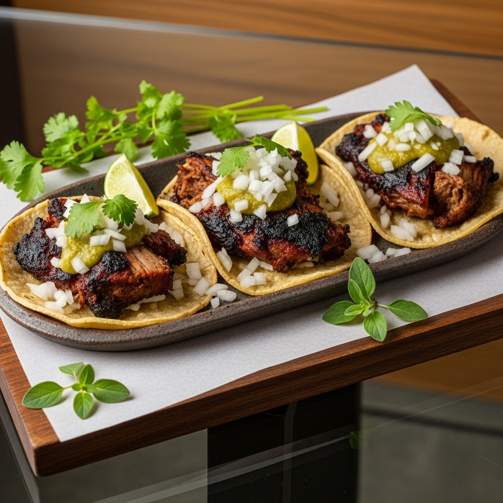 Fire-Roasted Carnitas Street Tacos | CookJunkie