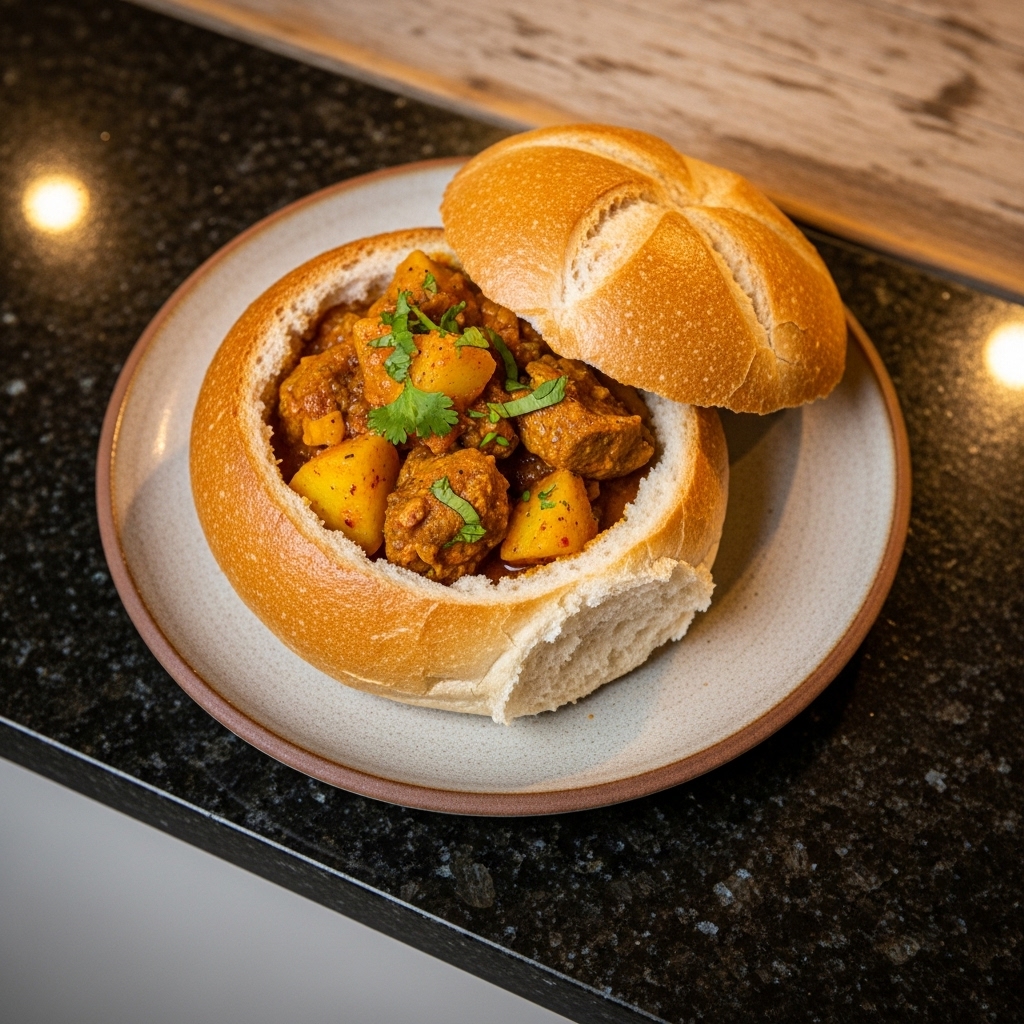 South African Gluten-Free Bunny Chow – A Spicy Twist on a Classic Snack