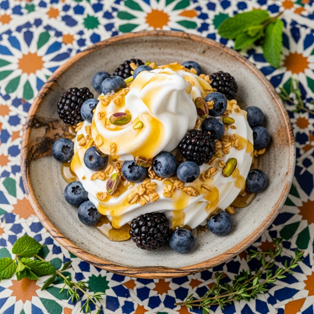 Aegean Dreams Frozen Yogurt Parfait