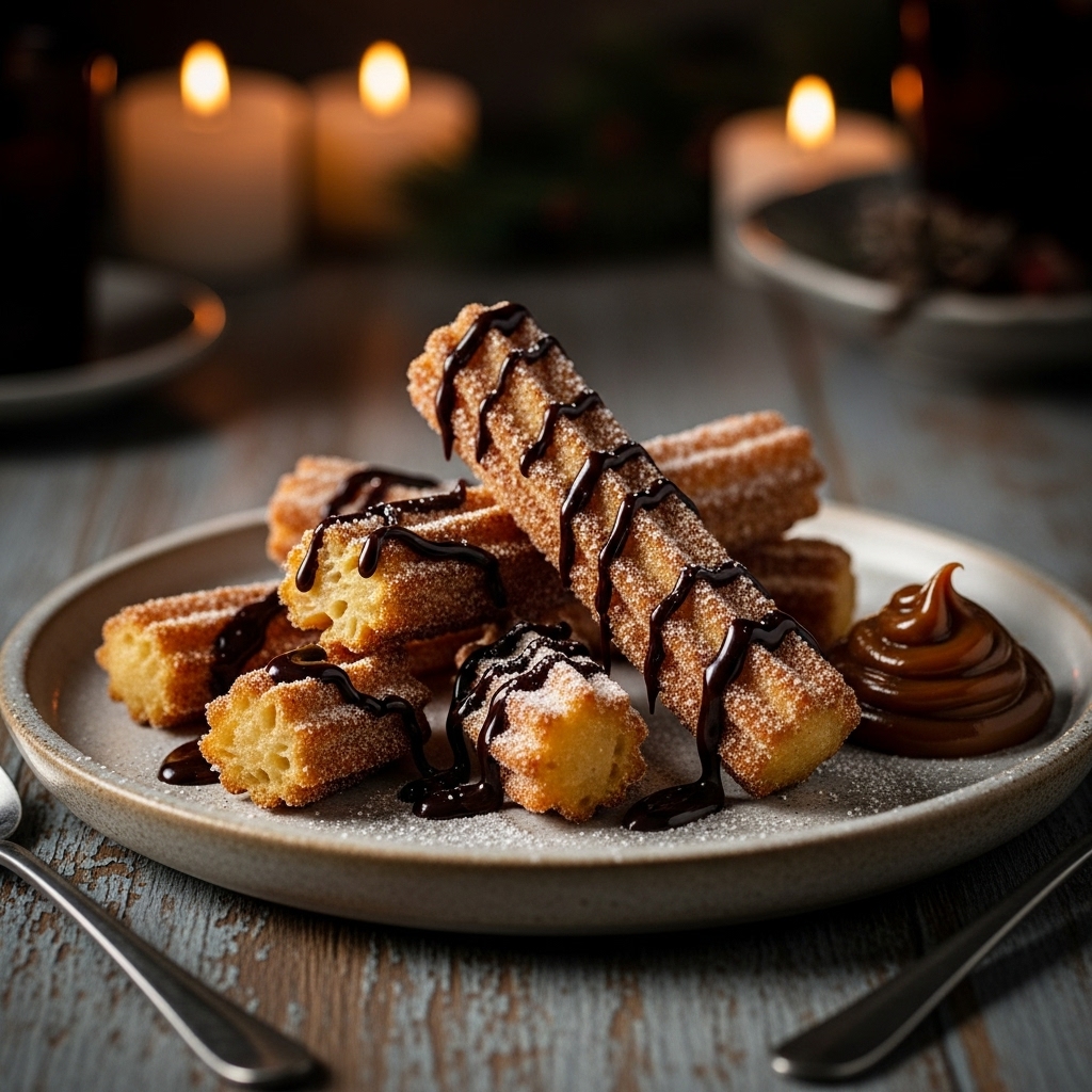 Spanish Frozen Churros | CookJunkie
