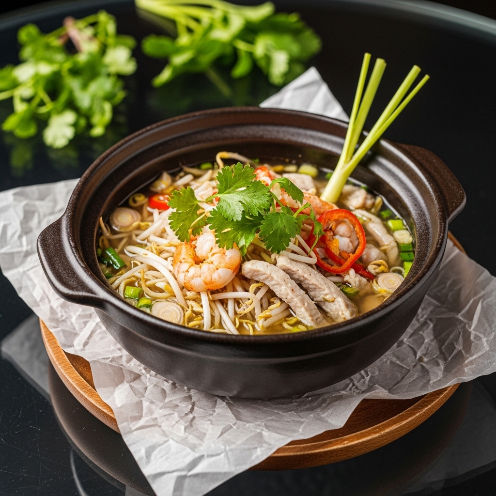 Scrumptious Vietnamese Gluten-Free Seafood Pho with Lemongrass Aroma – An Exquisite, Easy to Make Dish for Your Special Night In!