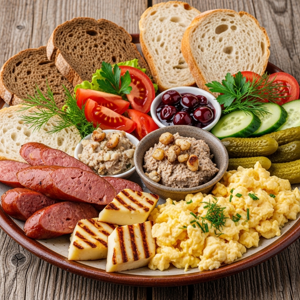 Polish Breakfast Platter: A Delicious Adventure of Traditional Polish Flavors