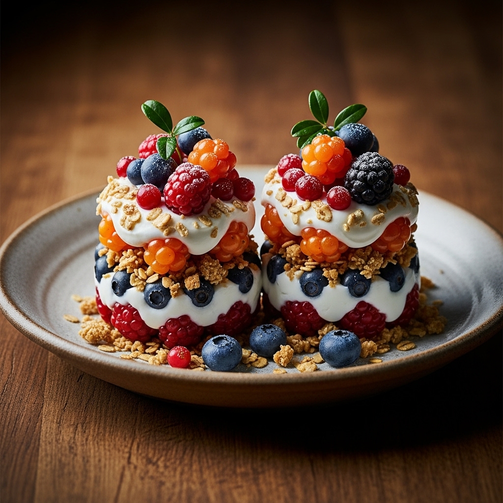 Arctic Forest Berry Parfait