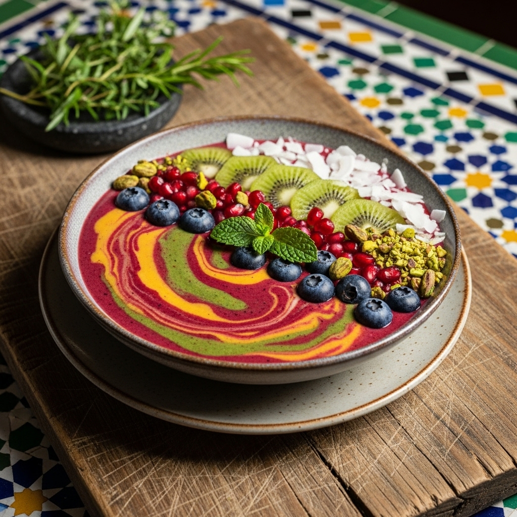 Vitality Mediterranean Smoothie Bowl