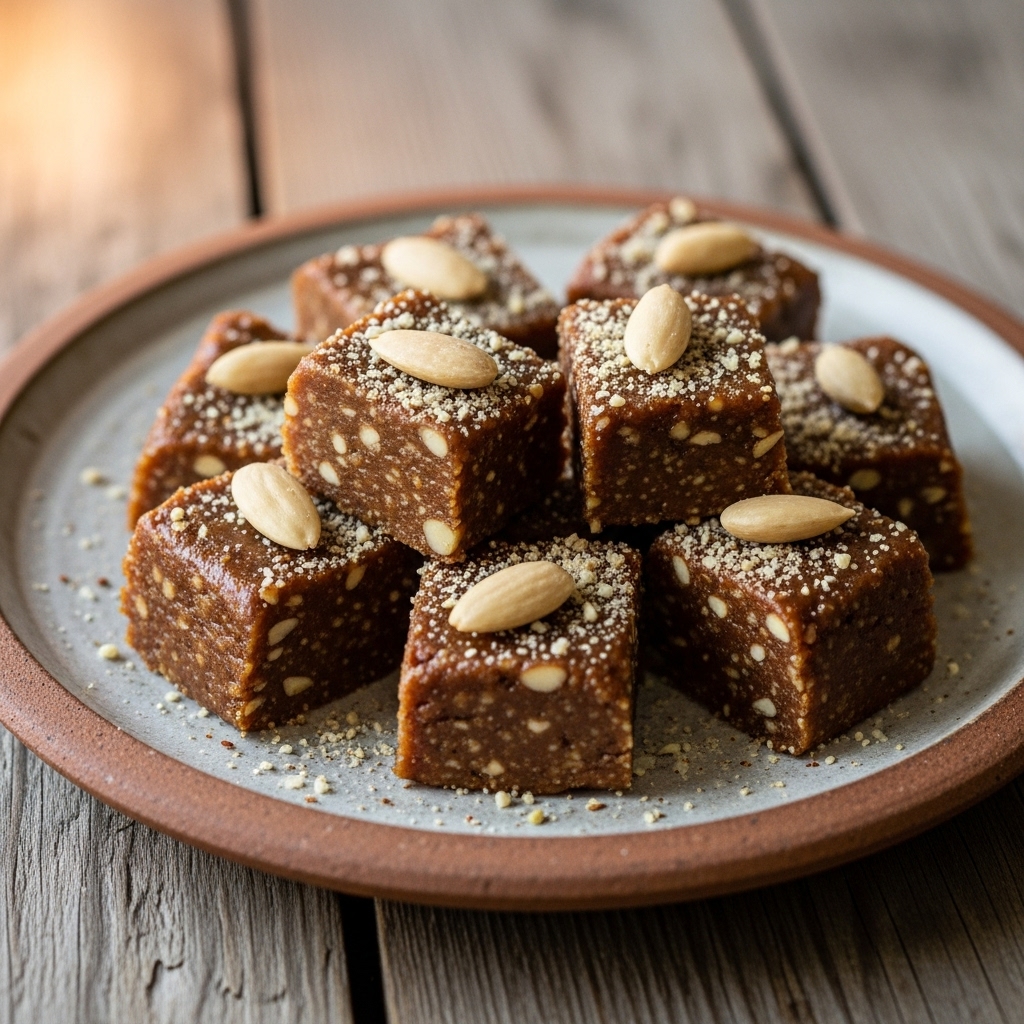 Paleo Indian Dessert: Mouthwatering Cardamom Almond Fudge