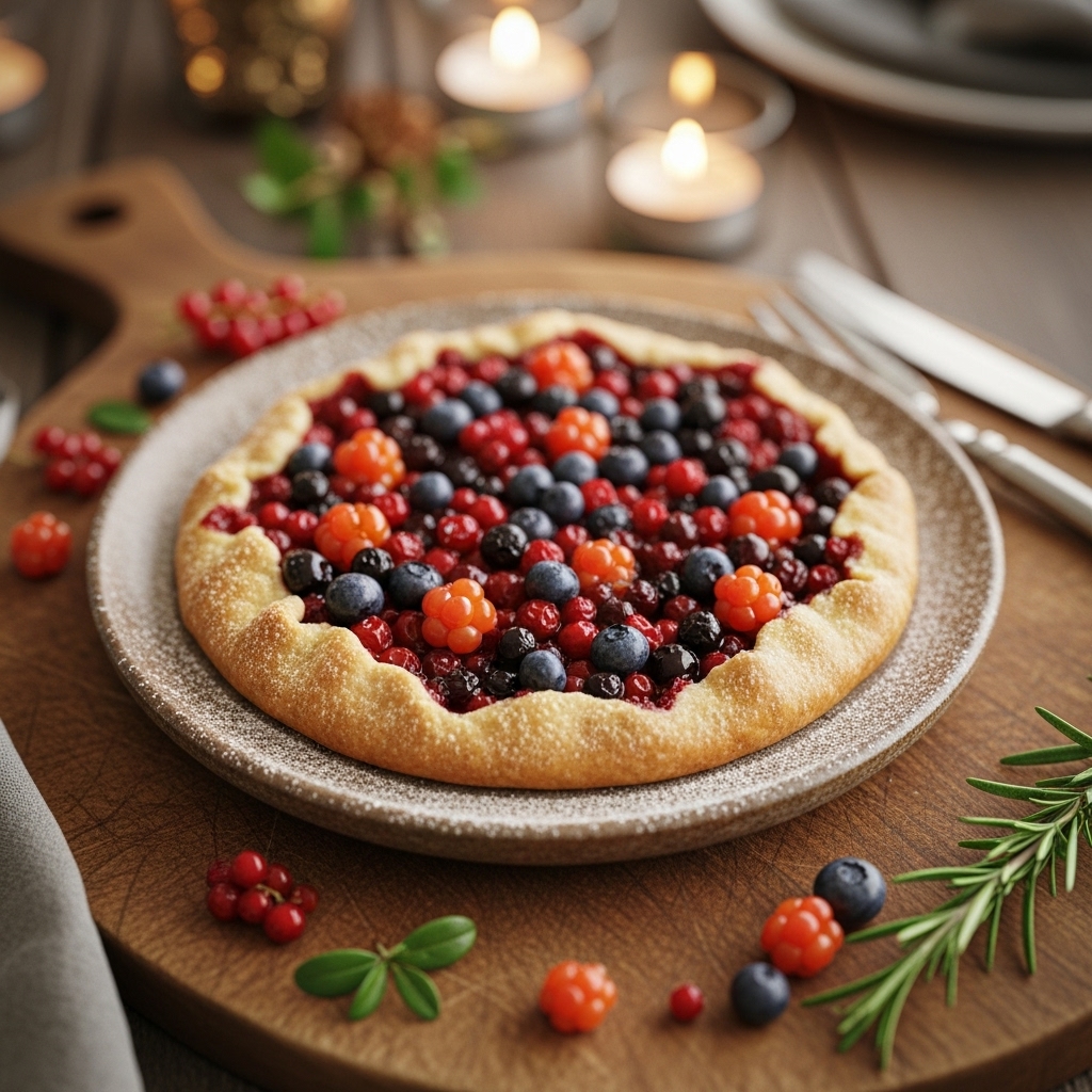 Arctic Bliss Nordic Berry Tart