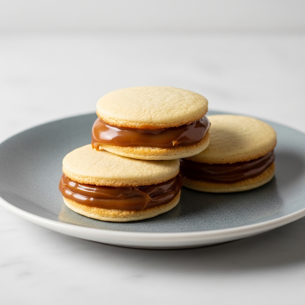 Argentinian Gluten-Free Alfajores de Maicena Dipped in Dulce de Leche – A Heavenly Fusion of Flavors