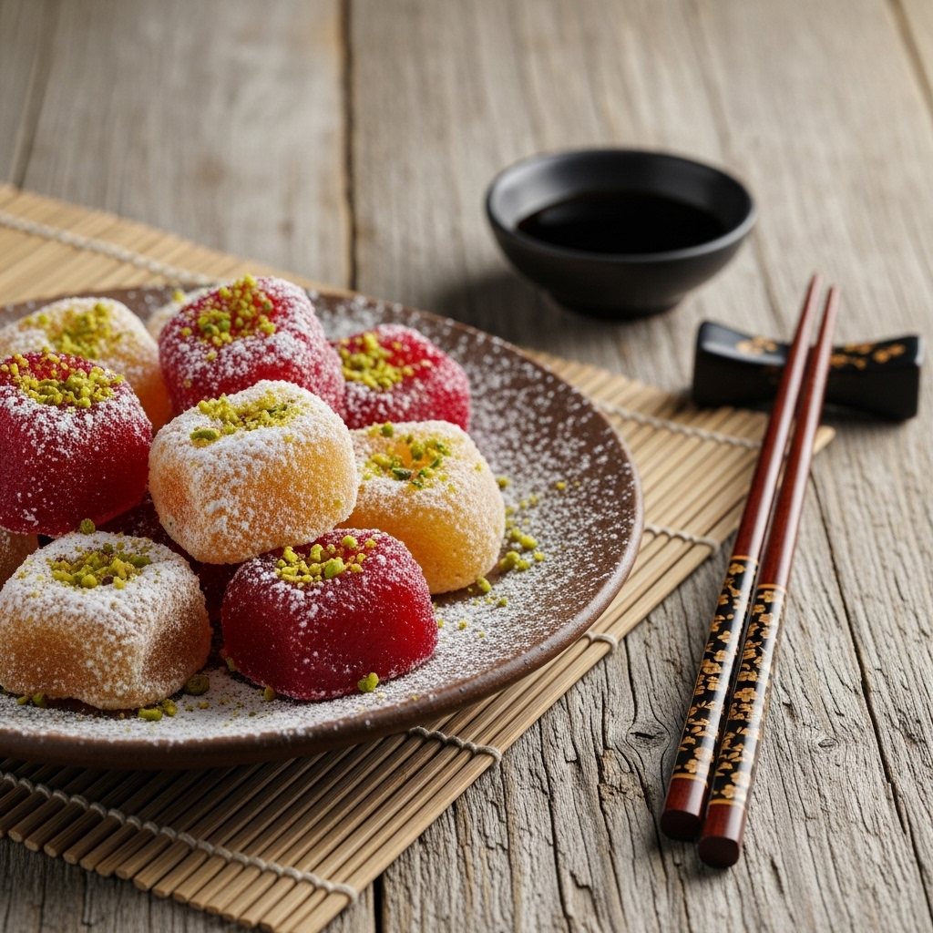A Delightful Symphony of Spices: Turkish Apple Pomegranate Delights