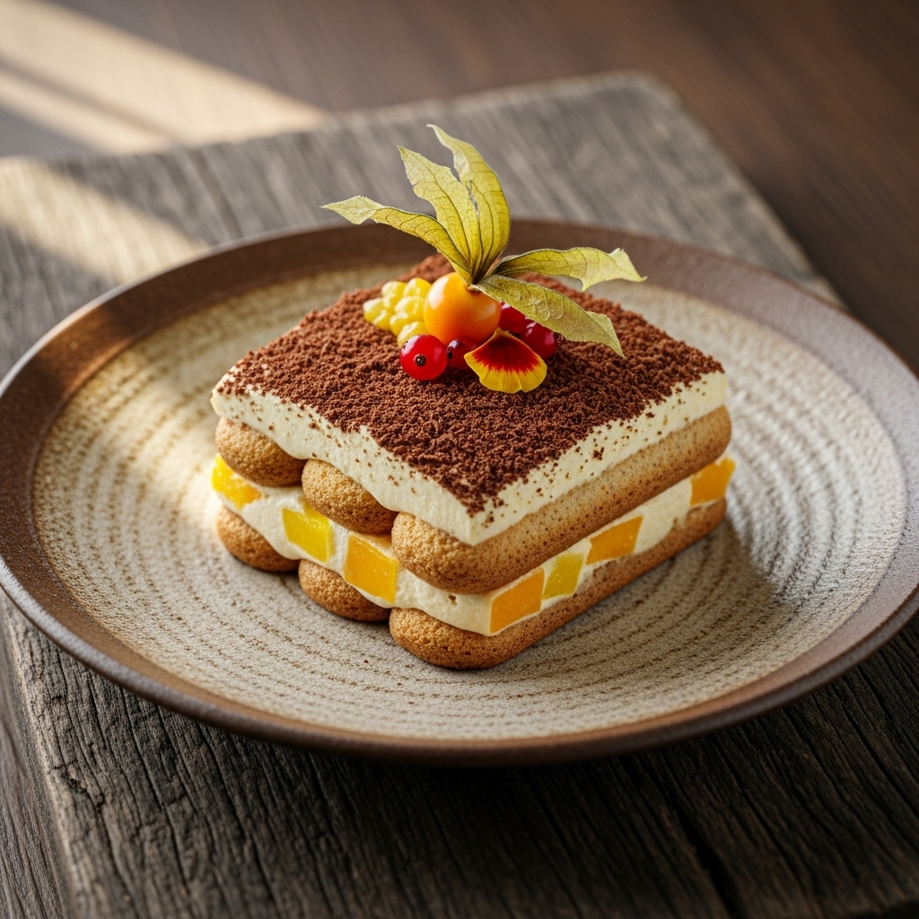 Amazonian Sunrise Tiramisu