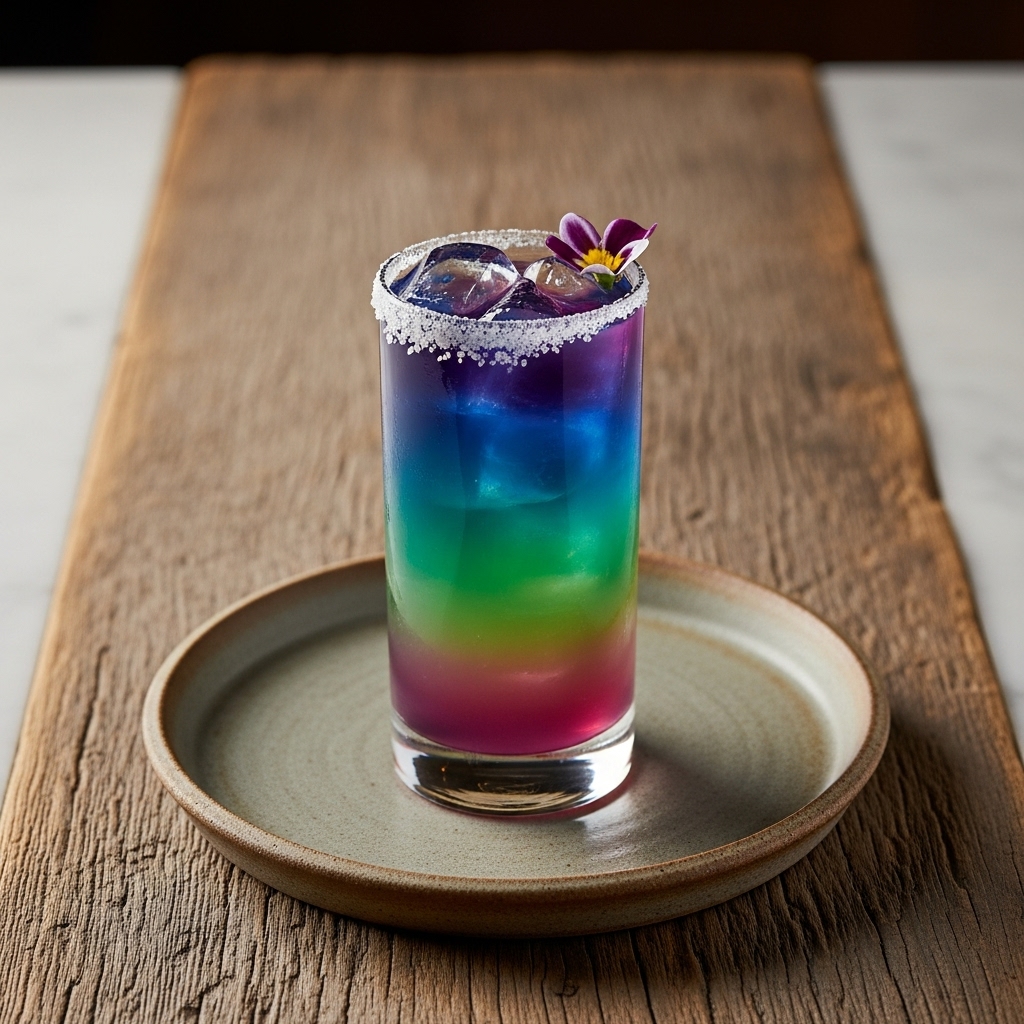 Aurora’s Enchantment: Nordic Glacier Cocktail