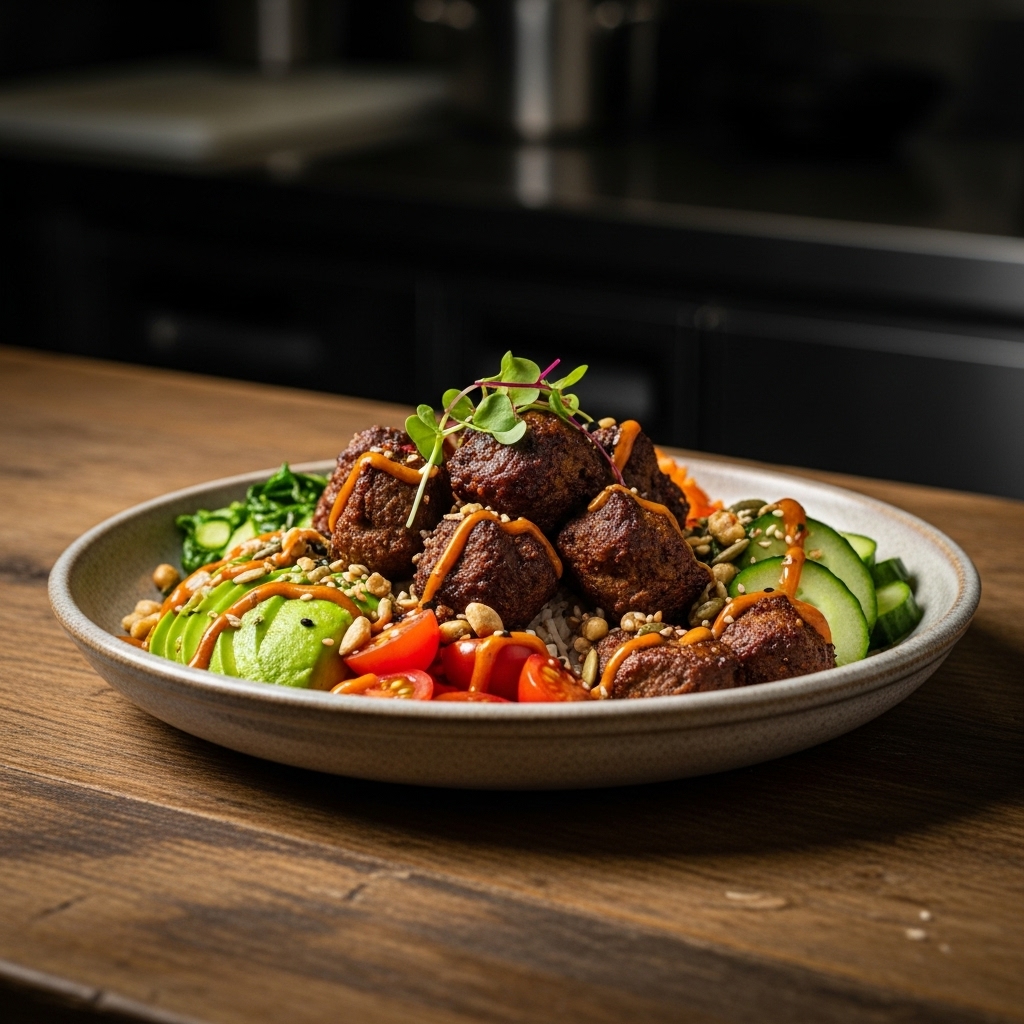 Paleo Nigerian Breakfast Suya Bowl