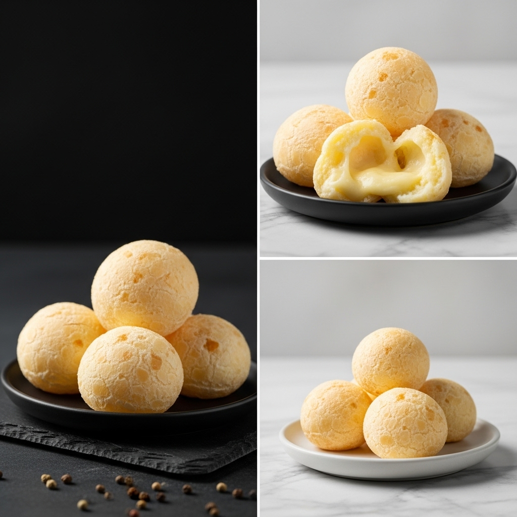 Creamy Brazilian Cheese Bread Bites (Pão de Queijo) for Paleo Diet