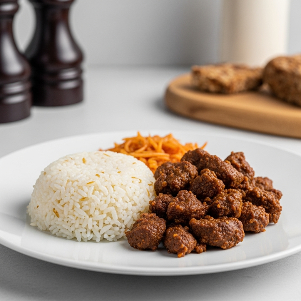 Imam Rice Turkish İmam Bayıldı and Rice with Spiced Lamb | CookJunkie